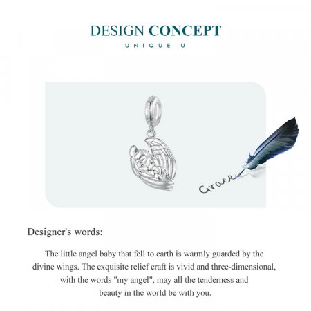 Pandantiv argint ingeras [6]