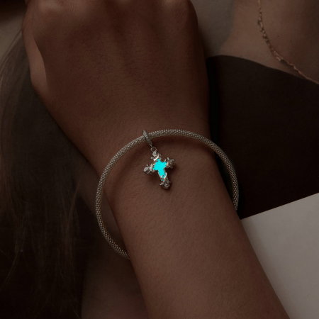 Pandantiv argint  cruce luminoasa [13]