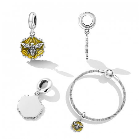 Pandantiv argint cu albinuta [6]