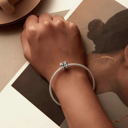 Pandantiv argint cu baietel si fetita [6]