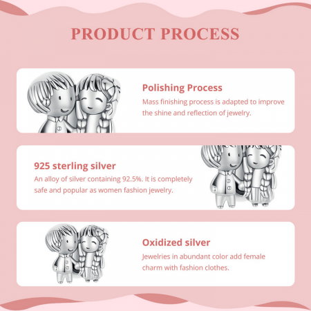 Pandantiv argint cu baietel si fetita [11]