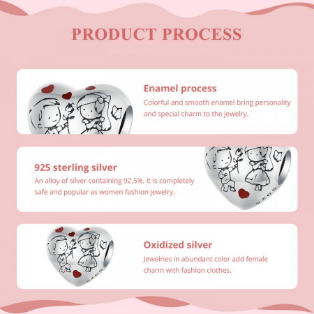 Pandantiv argint cu baietel si fetita [7]