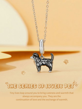 Pandantiv argint cu catel Collie [16]