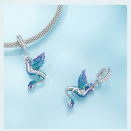 Pandantiv argint cu dragon [5]