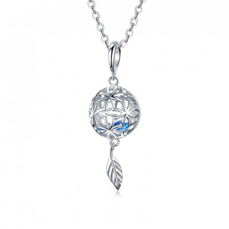 Pandantiv argint cu flori [5]