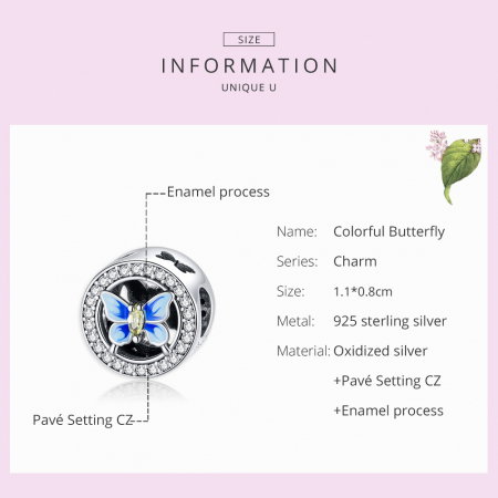 Pandantiv argint cu fluturas [4]