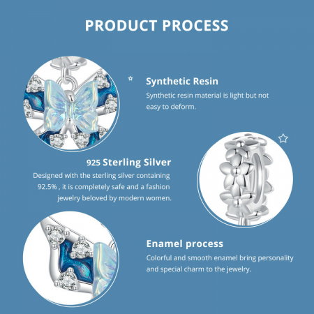 Pandantiv argint cu fluture [11]