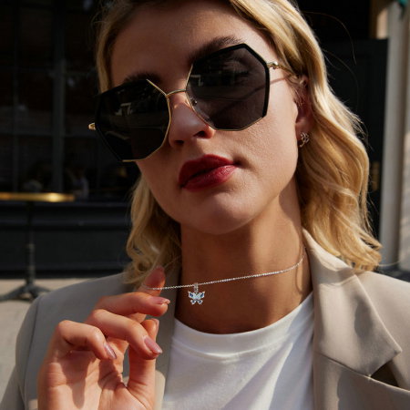 Pandantiv argint cu fluture [10]