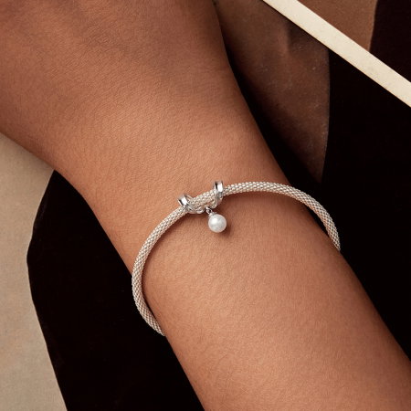 Pandantiv argint cu fundita su perla [2]