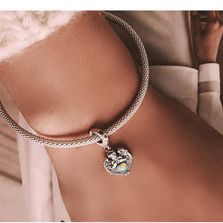 Pandantiv argint cu ingeras [6]