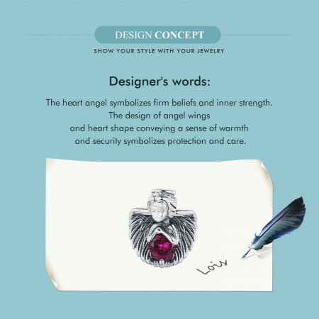 Pandantiv argint cu ingeras [10]