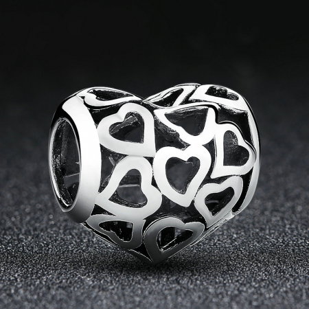 Pandantiv argint cu inimioare [1]