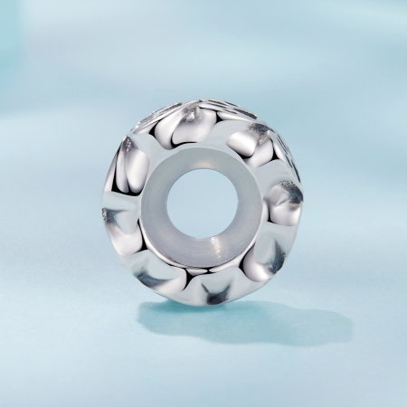 Pandantiv argint cu labute si banda silicon fixare [3]