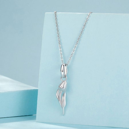 Pandantiv argint cu lalea [9]