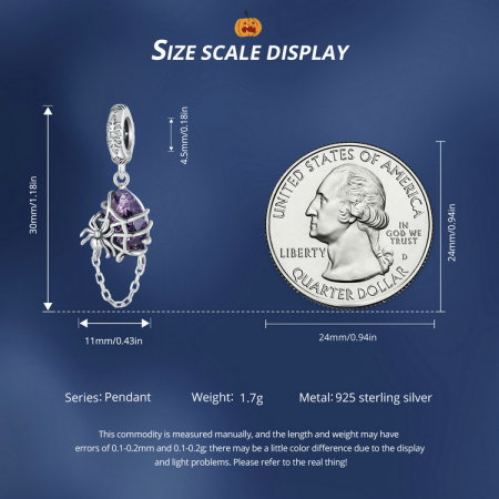 Pandantiv argint  cu paianjen [7]