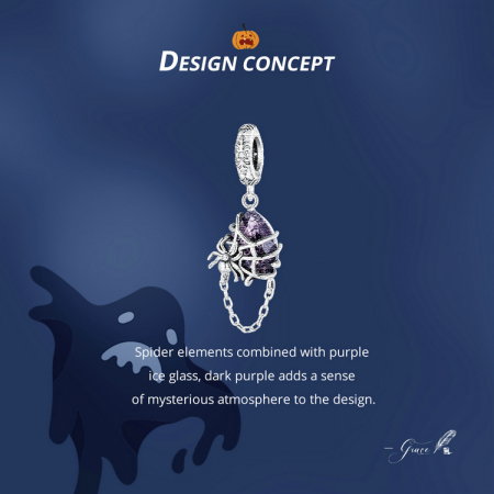 Pandantiv argint  cu paianjen [8]