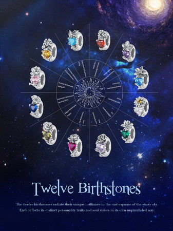 Pandantiv argint cu zirconiu inimioara si garoafa [9]