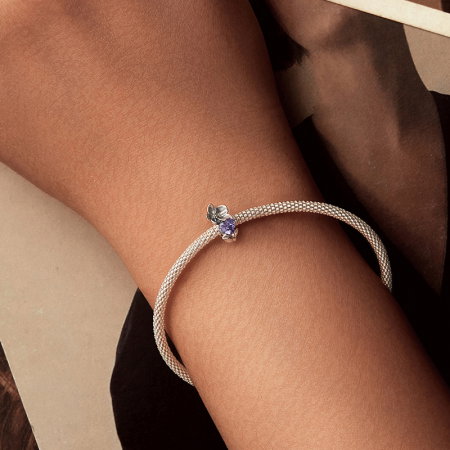 Pandantiv argint cu zirconiu inimioara si iasomie [1]