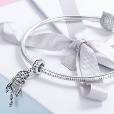 Pandantiv argint dreamcatcher [3]