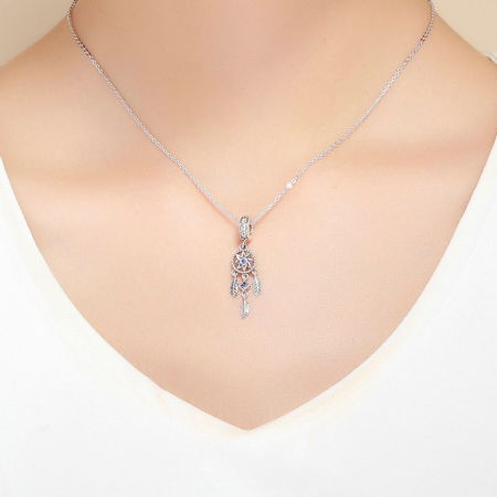 Pandantiv argint dreamcatcher [2]