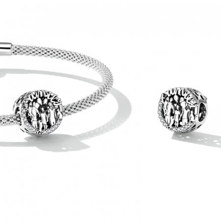 Pandantiv argint familie fericita [3]