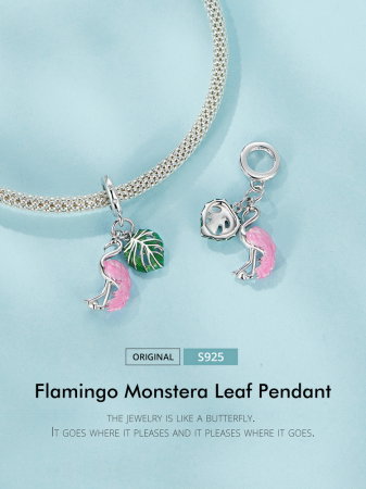 Pandantiv argint Flamingo [15]