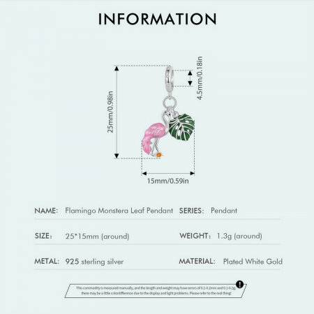 Pandantiv argint Flamingo [11]