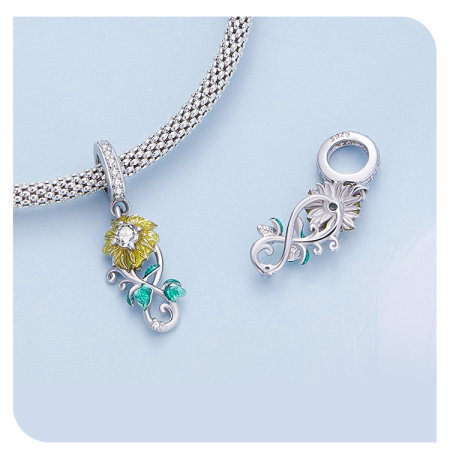 Pandantiv argint floare [5]