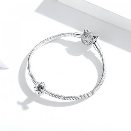 Pandantiv argint floare cu gargarita [2]