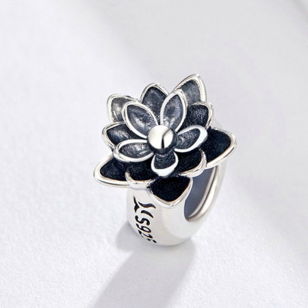 Pandantiv argint floare de lotus [2]