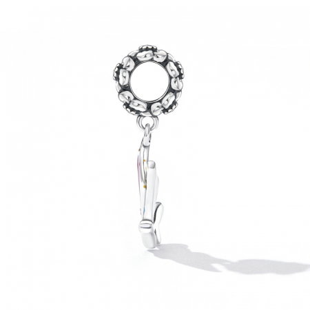 Pandantiv argint fluturas colorat [2]