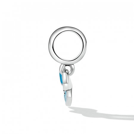 Pandantiv argint fluture albastru [2]