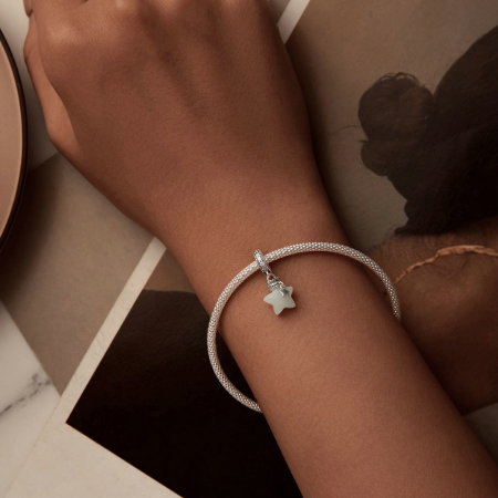 Pandantiv argint fosforescent cu steluta [2]