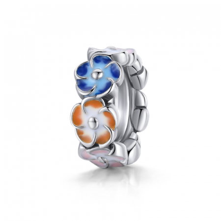 Pandantiv argint hortensii