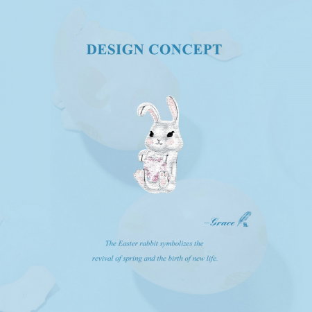 Pandantiv argint iepuras [12]