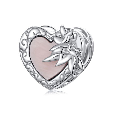 Pandantiv argint Inima cu Elf