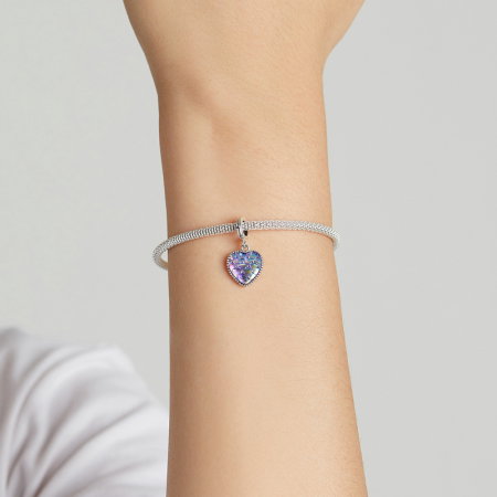 Pandantiv argint inima cu solzi [1]