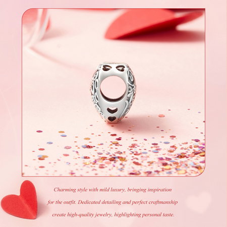 Pandantiv argint inima Love Forever [13]