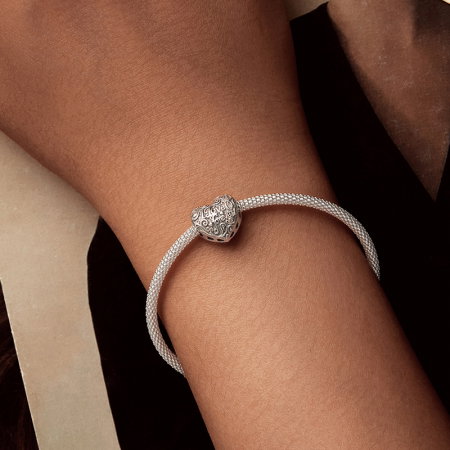 Pandantiv argint inima Love Forever [1]