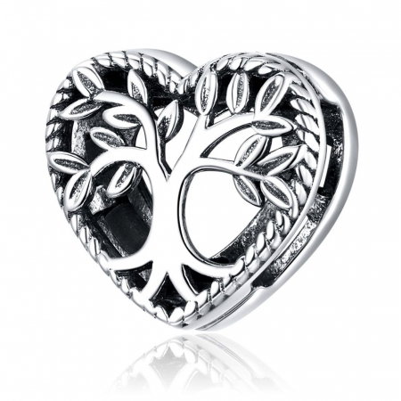 Pandantiv argint inima si copacul vietii [5]
