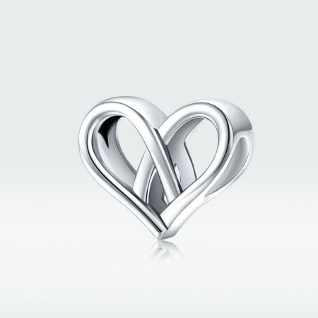 Pandantiv argint inimi imbinate [1]