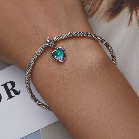 Pandantiv argint inimioara [4]