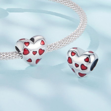 Pandantiv argint inimioara [5]