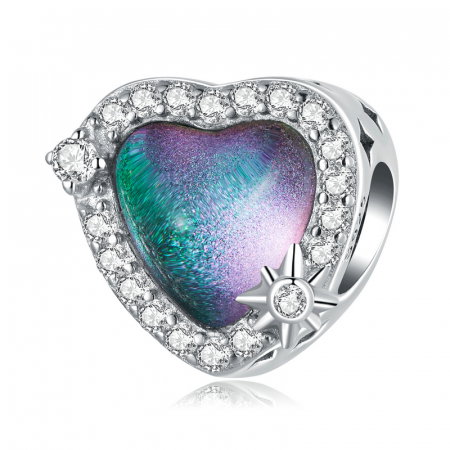 Pandantiv argint inima