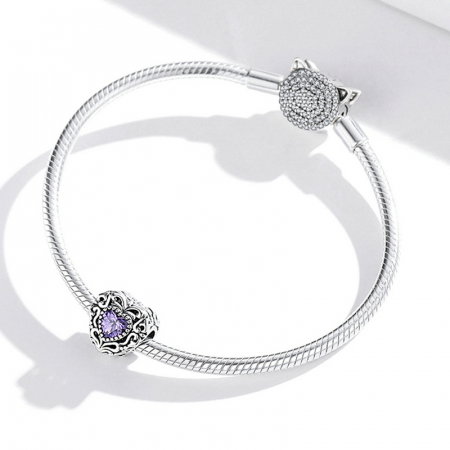 Pandantiv argint inimioara misterioasa [2]