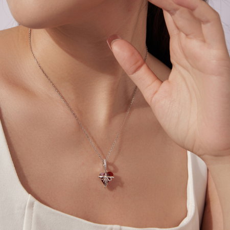 Pandantiv argint inimioara si fundita [9]