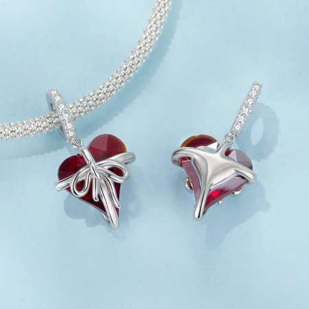 Pandantiv argint inimioara si fundita [7]