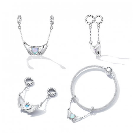 Pandantiv argint Iti Daruiesc Inima Mea [6]