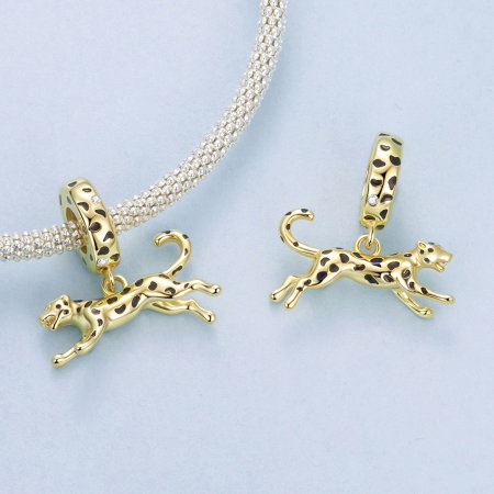 Pandantiv argint leopard cu Zirconia [8]