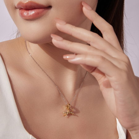 Pandantiv argint leopard cu Zirconia [5]